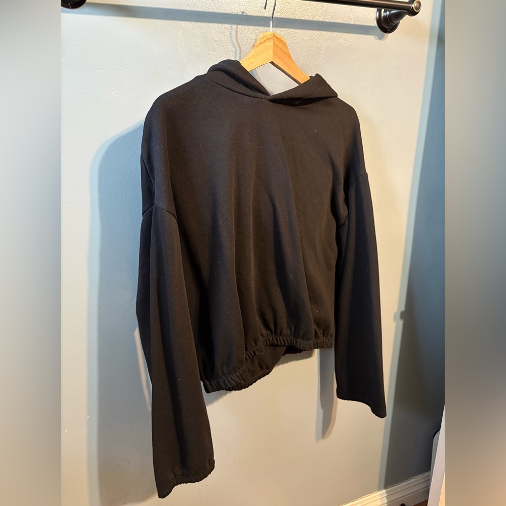 Zara cropped hoodie